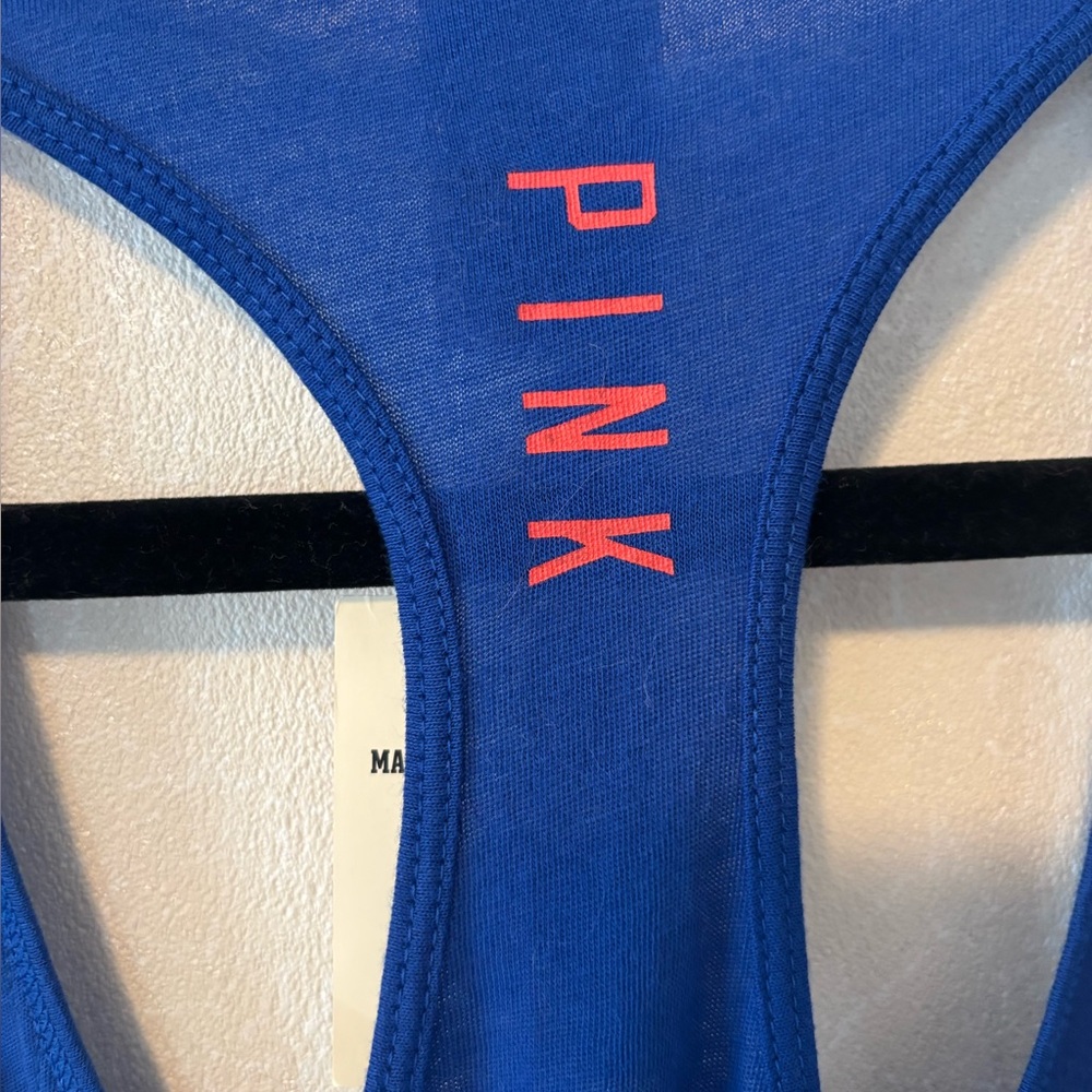 PINK | Victoria's Secret | Blue Chicago Cubs Tank Top | Size Small - Picture 4 of 6